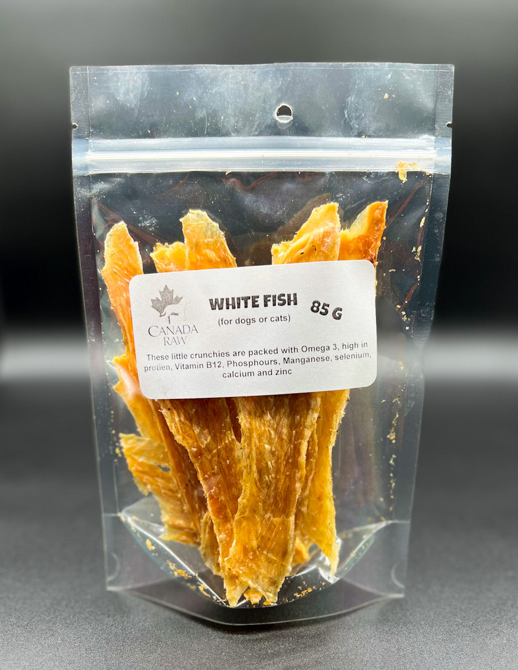 Dehydrated Whitefish Fillets - bag