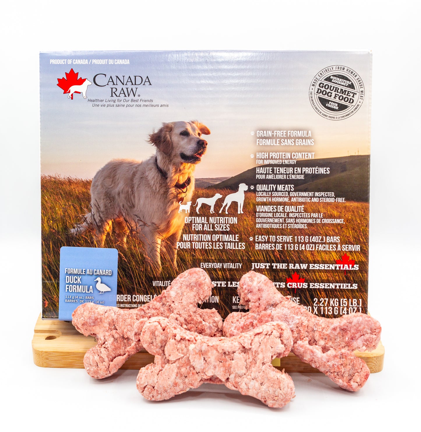 Duck Formula 4oz Bars - 25lb Bulk Box