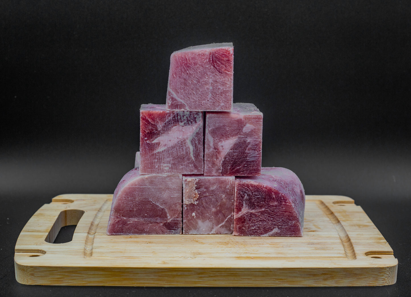 Pork Buckeye - Cubed approx 8 oz frozen (sold by the pound)