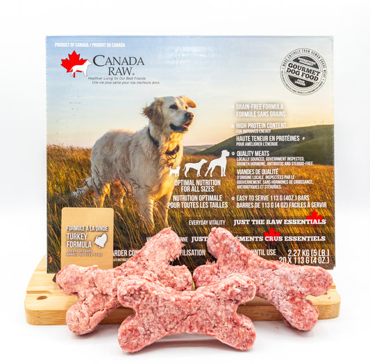 Turkey Formula 4oz Bars 5LB Box