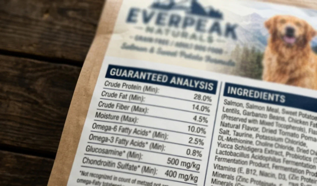 How to Read a Raw Pet Food Label: What Actually Matters (And What's Just Marketing)