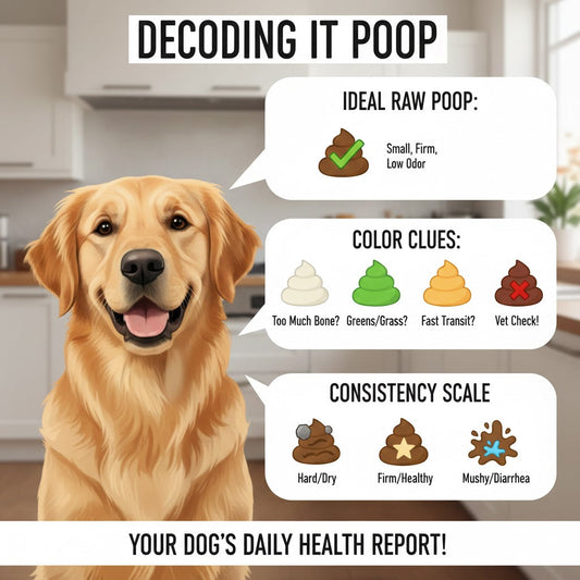 Decoding the Poop 💩: Your Raw-Fed Dog's Ultimate Health Report Card