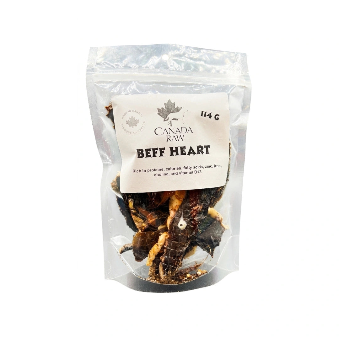 Dehydrated Beef Heart - 114g Pkg