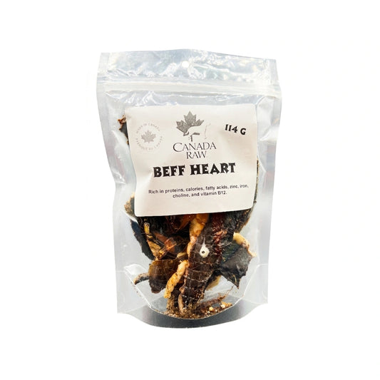 Dehydrated Beef Heart - 114g Pkg