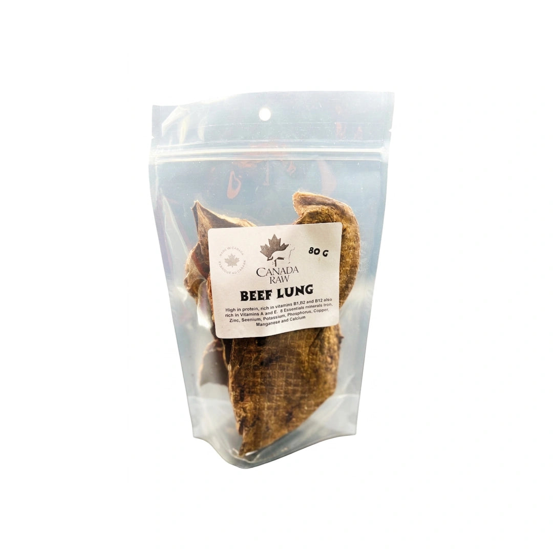 Dehydrated Beef Lung - 80g Pkg