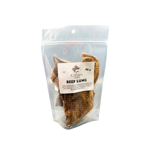 Dehydrated Beef Lung - 80g Pkg
