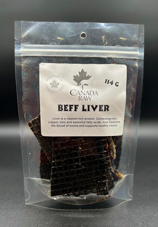 Dehydrated Beef Liver - 114g Pkg