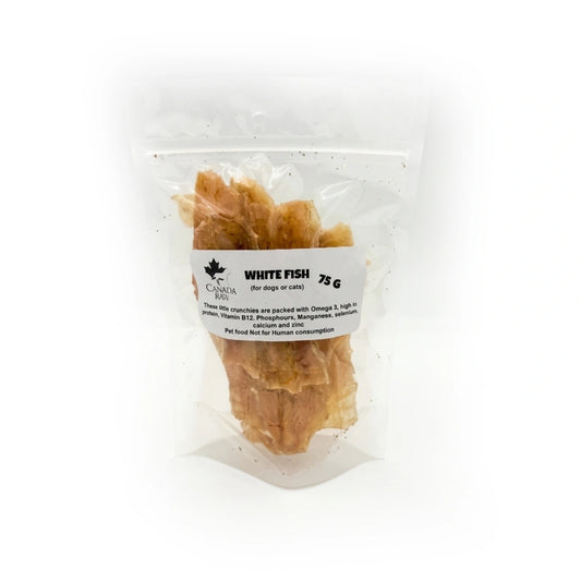 Dehydrated Whitefish Fillets - bag