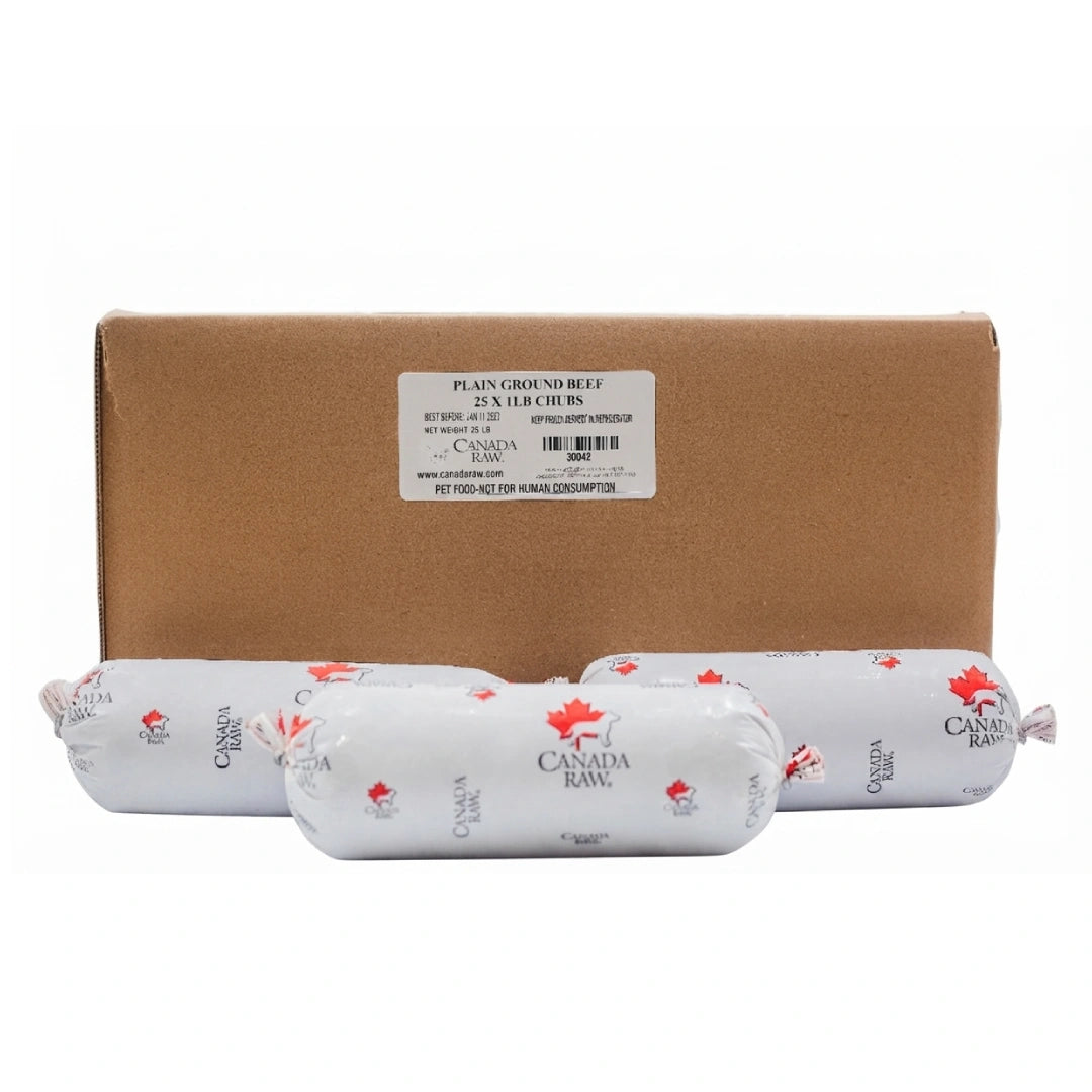 Bœuf Haché Mi-Maigre - Caisse de 25 pains de 450 g