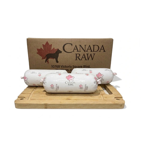Rabbit Carcass Ground with Organ (27x 1lb Chub Case Frozen)